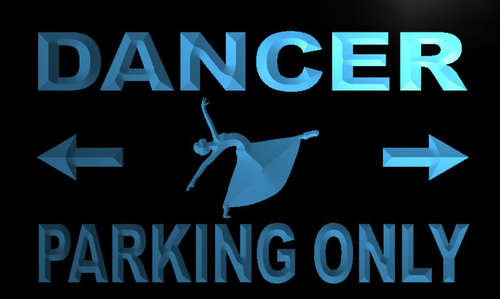 Dancer Parking Only Neon Light Sign